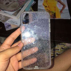 IPhone Xr glitter case